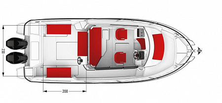 Катер Parker 800 Pilothouse